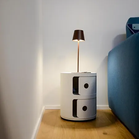 公寓 Attico Centro Con Terrazza E Jacuzzi E Parcheggio Privati