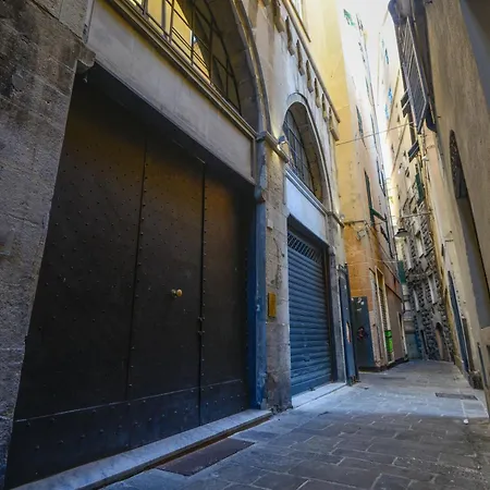 Attico Centro Con Terrazza E Jacuzzi E Parcheggio Privati 热那亚